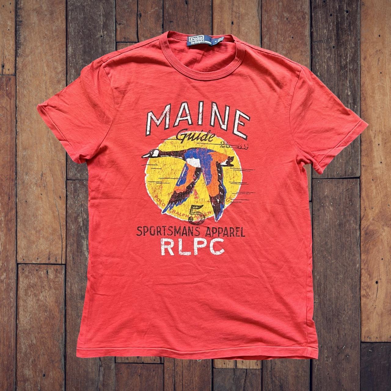 ◼️ Polo Ralph Lauren Maine Sportsman Apparel T Shirt