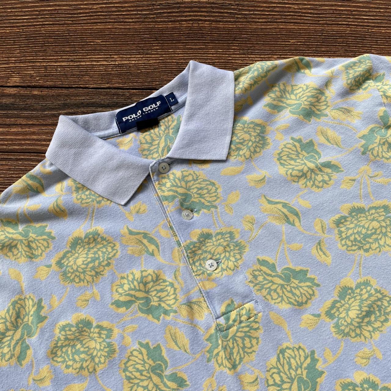 ◼️ Vintage Polo Golf Ralph Lauren Tropical Polo Shirt