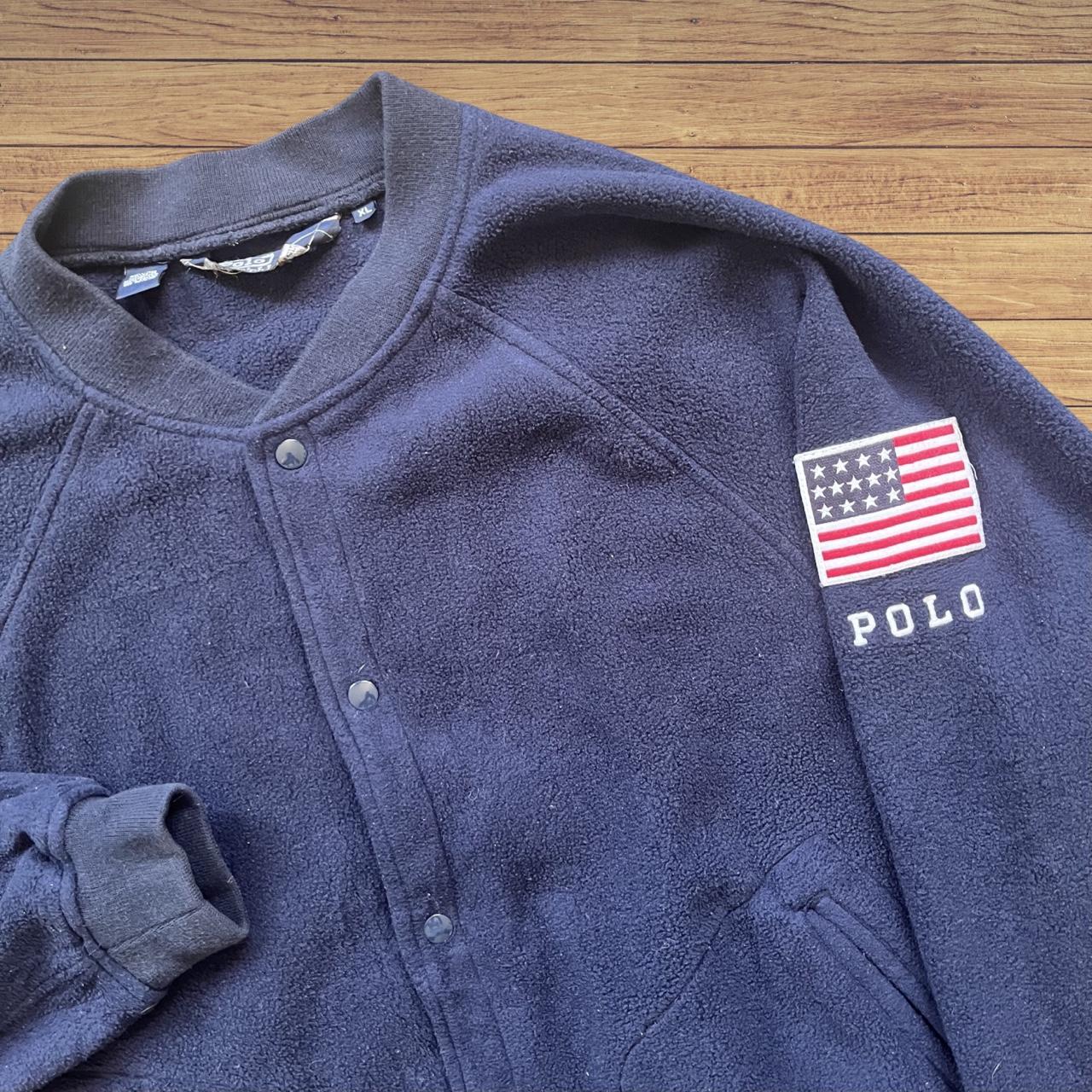 ◼️ Vintage Polo Ralph Lauren USA College Jacket