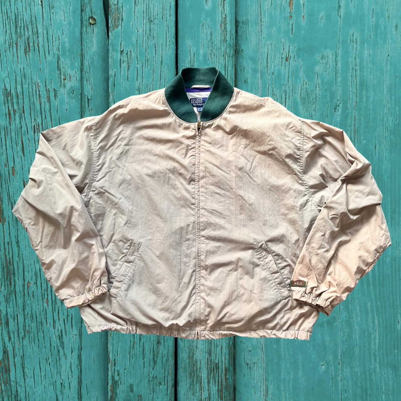 ◼️ Vintage OG Ralph Lauren Polo Sport Hi Tech Sport Jacket Windbreaker Cotton Lined