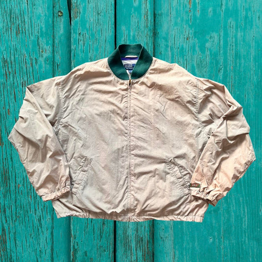 ◼️ Vintage OG Ralph Lauren Polo Sport Hi Tech Sport Jacket Windbreaker Cotton Lined