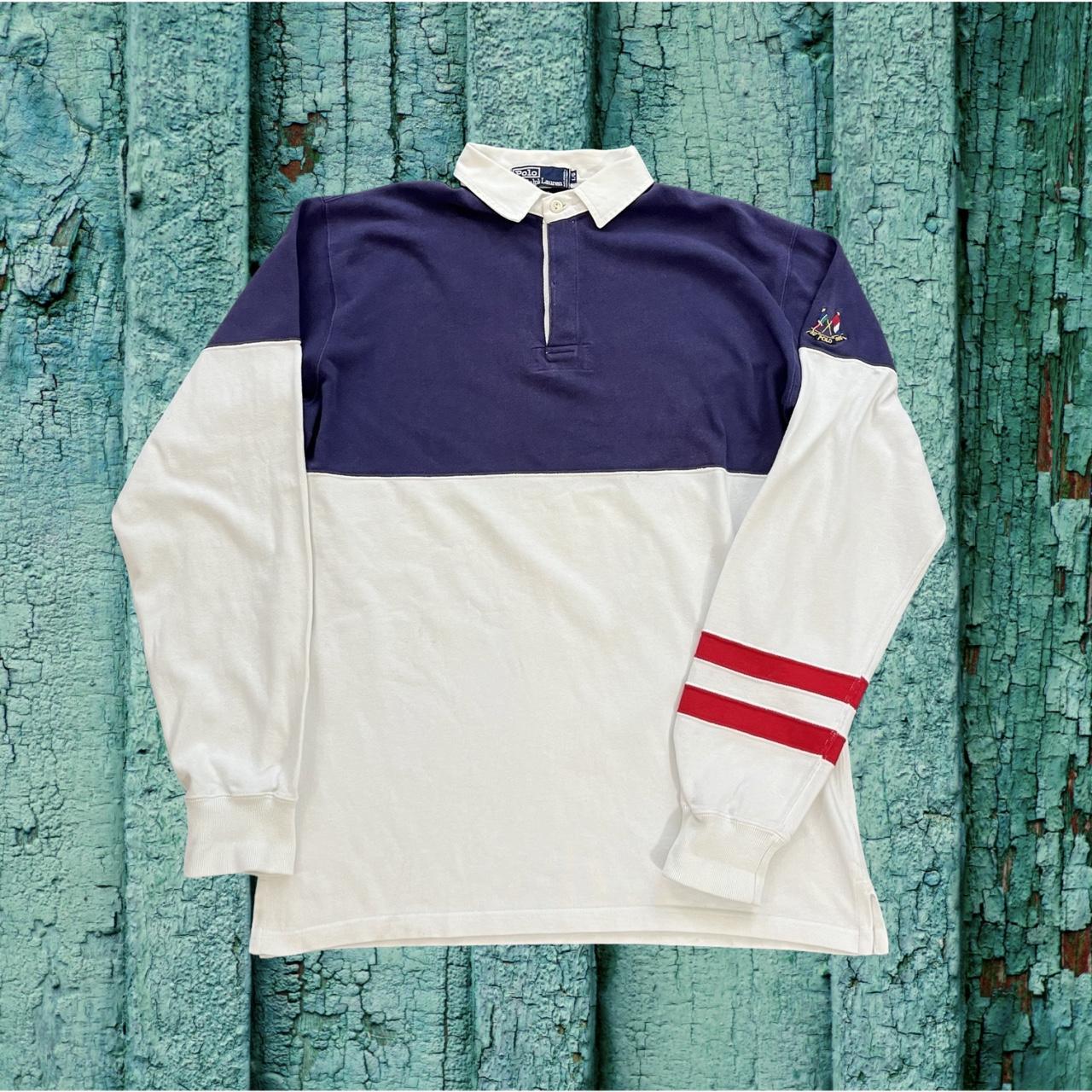 ◼️ Vintage Polo Sport Cross Flags Ralph Lauren Polo Shirt