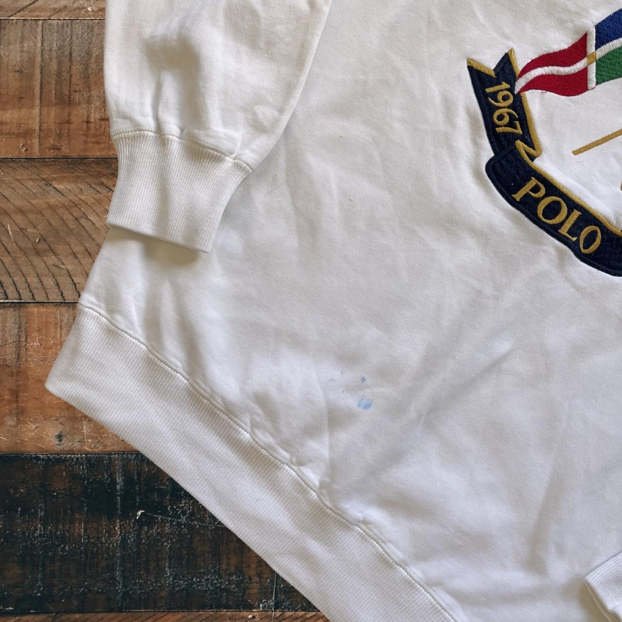 ◼️ Vintage OG Polo Ralph Lauren Cross Flags Anniversary Sweater