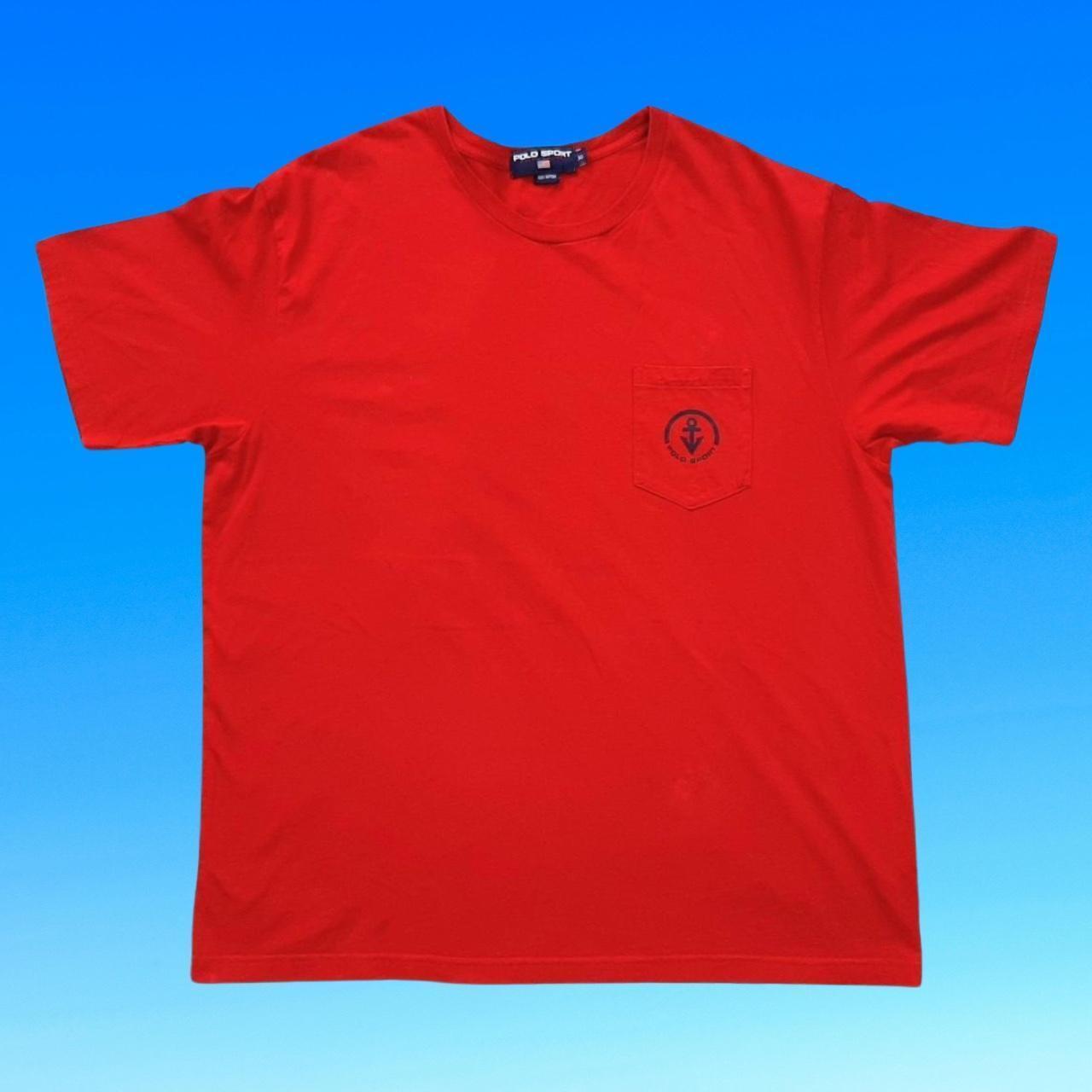 ◼️ Vintage OG Polo Sport Sailing Ralph Lauren USRL Pocket T Shirt