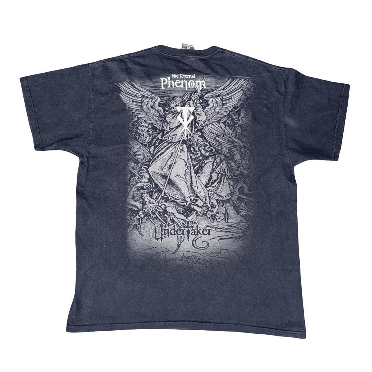 ◼️ Vintage Rare WWE WWE Undertaker The Eternal Phenom Wrestling T Shirt