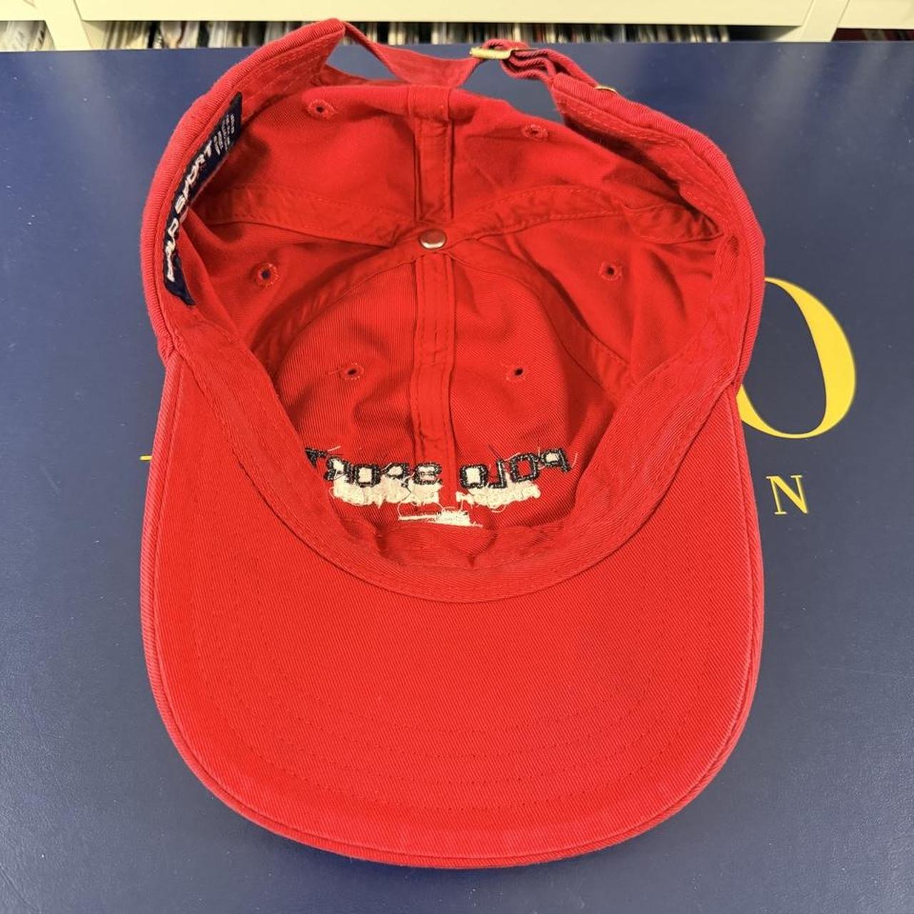 ◼️ Vintage Polo Sport Ralph Lauren Spellout Strapback Cap