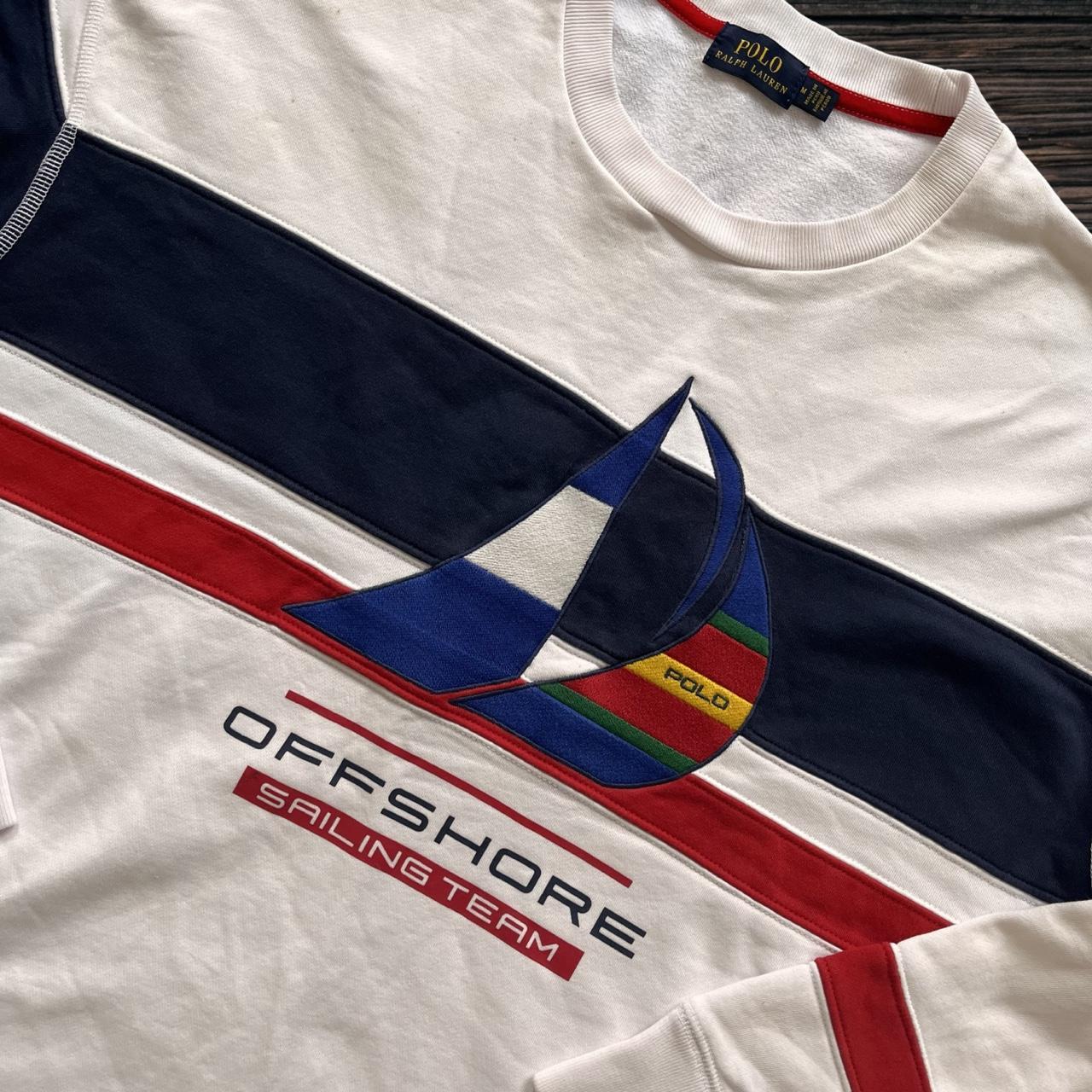 ◼️ Polo Ralph Lauren Sailing Team Sweatshirt has some flaws