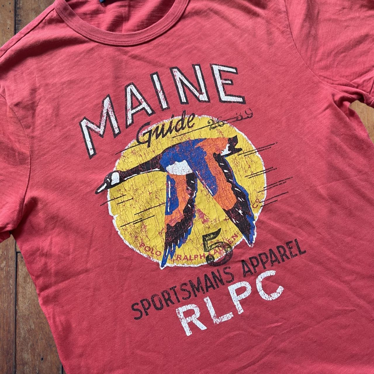 ◼️ Polo Ralph Lauren Maine Sportsman Apparel T Shirt