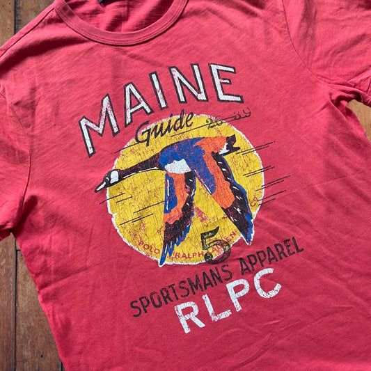 ◼️ Polo Ralph Lauren Maine Sportsman Apparel T Shirt