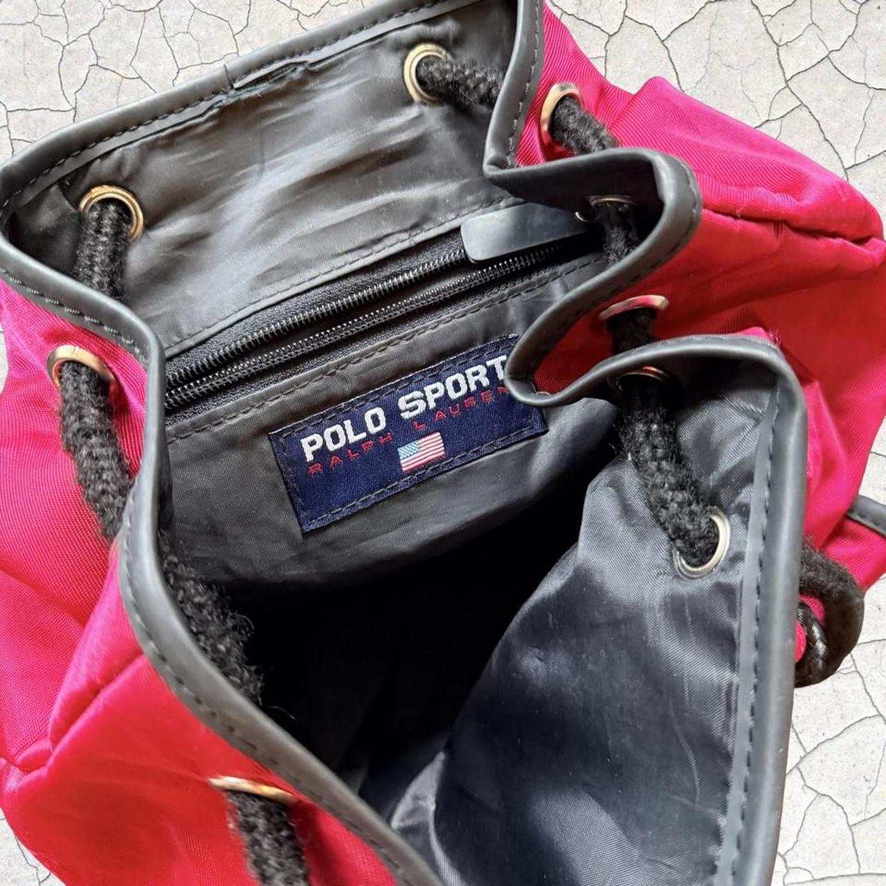 ◼️ Vintage Polo Sport Ralph Lauren Leather Bag
