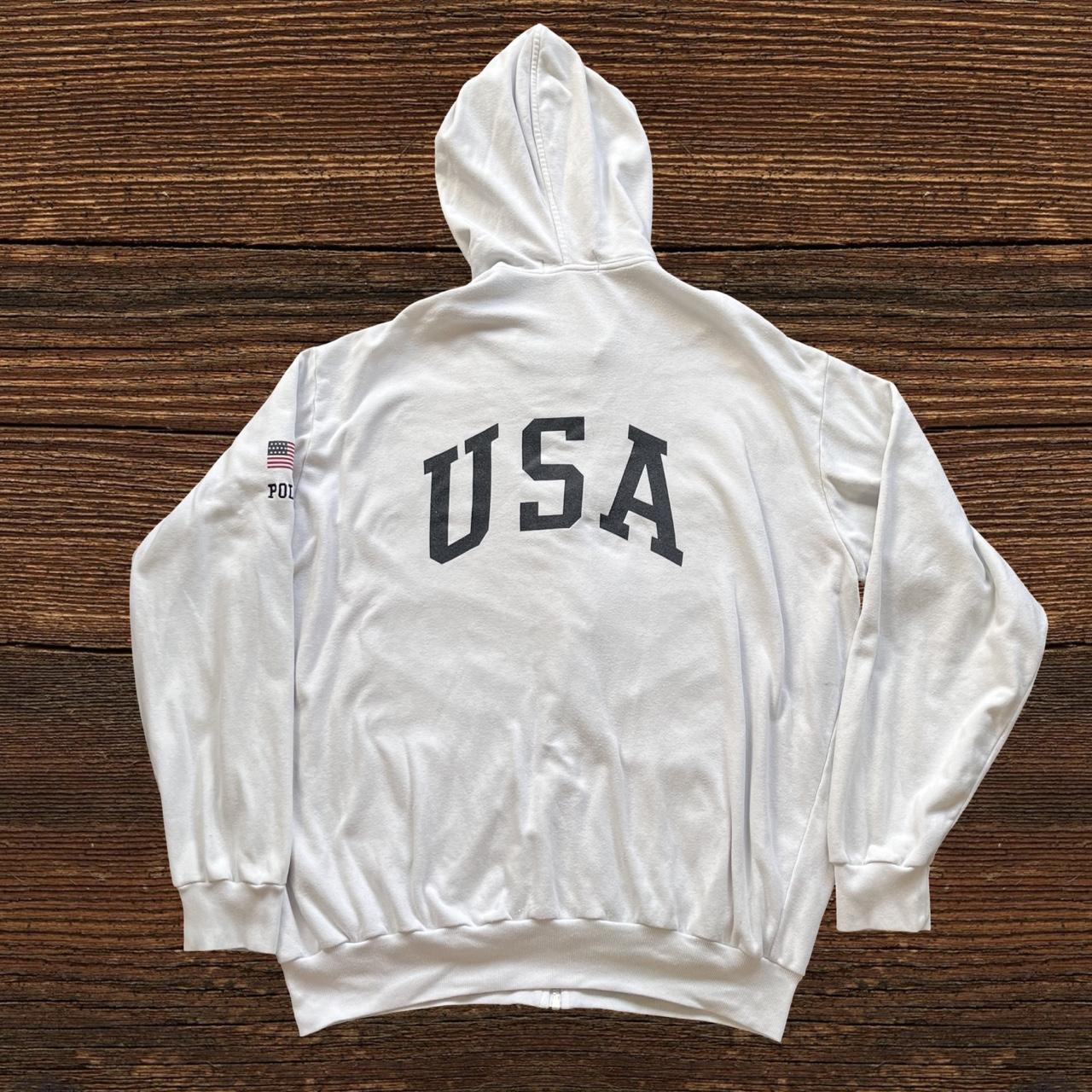 ◼️ Vintage Polo Sport Ralph Lauren USA Hoody Hoodie