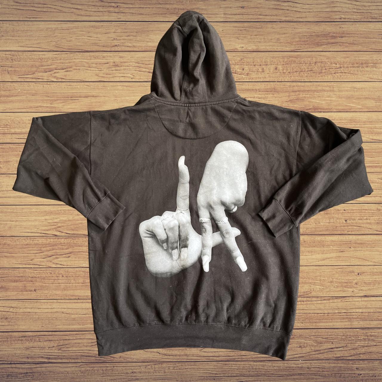 ◼️Vintage Rare Estevan Oriol LA Fingers Photography Hoodie