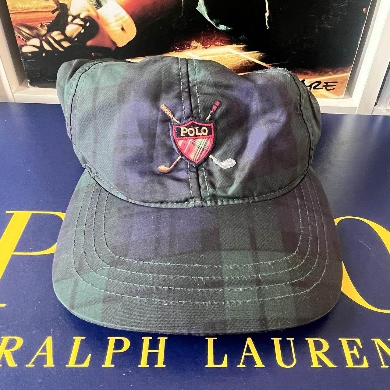◼️ Vintage Polo Ralph Lauren Tartan Lightweight Golf Cap