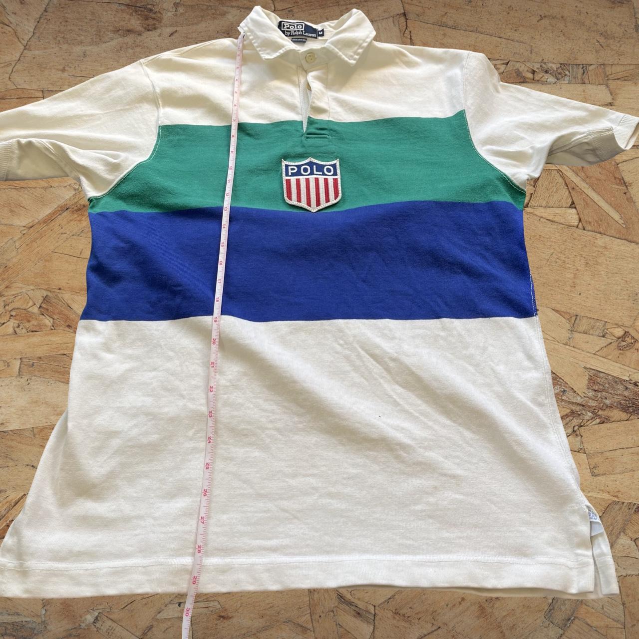 ◼️ Vintage Rare Polo Ralph Lauren K Swiss Polo Shirt