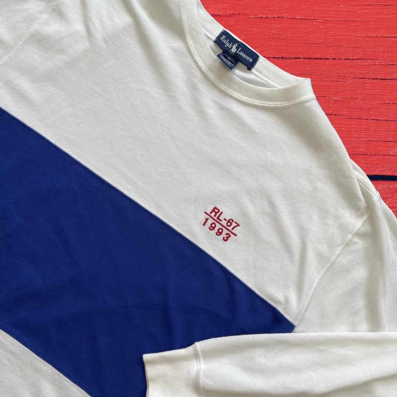 ◼️ Vintage Polo Ralph Lauren RL-67 1993 Long Sleeved T Shirt