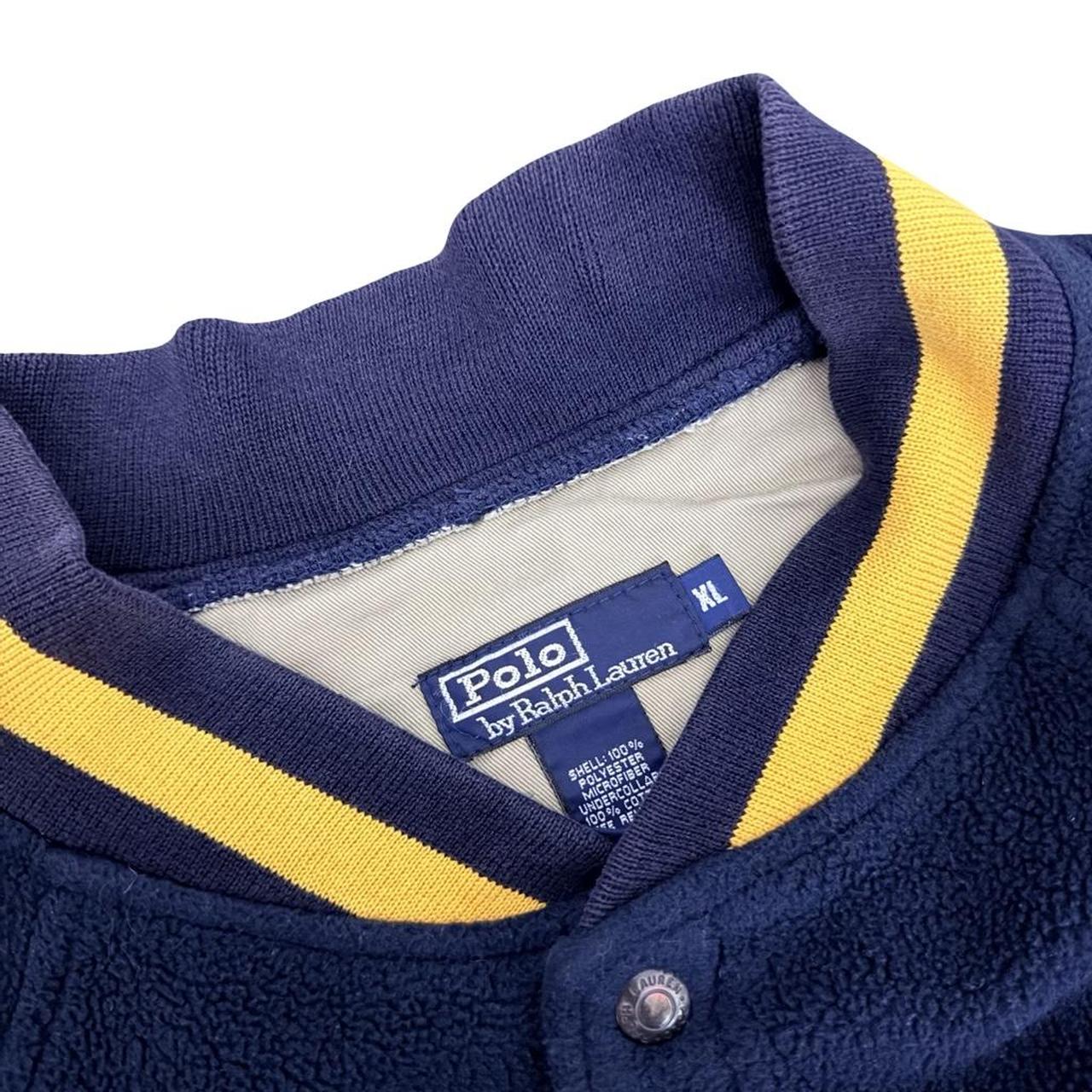 ◼️ Vintage Polo Ralph Lauren Varsity Letterman College Jacket