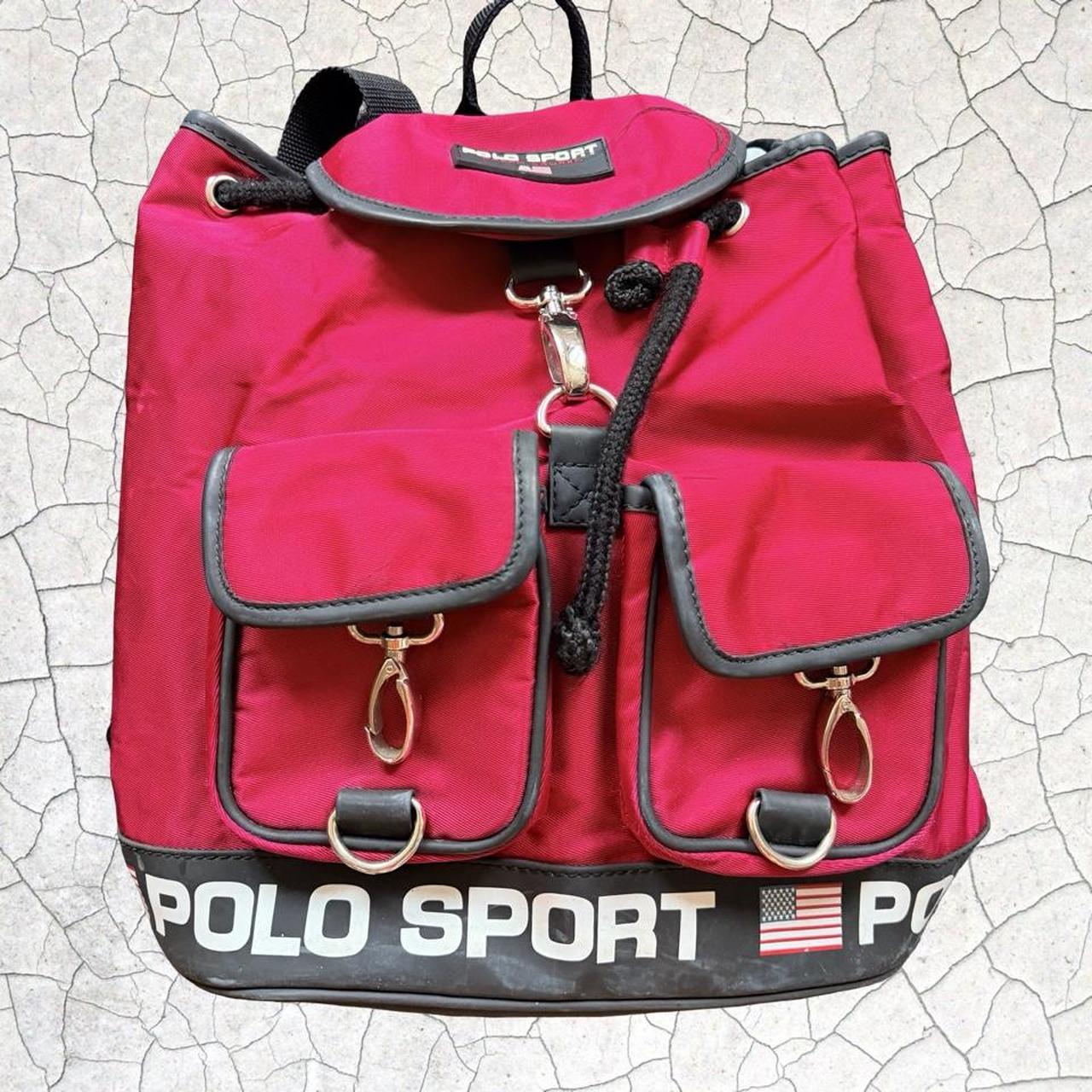 ◼️ Vintage Polo Sport Ralph Lauren Leather Bag