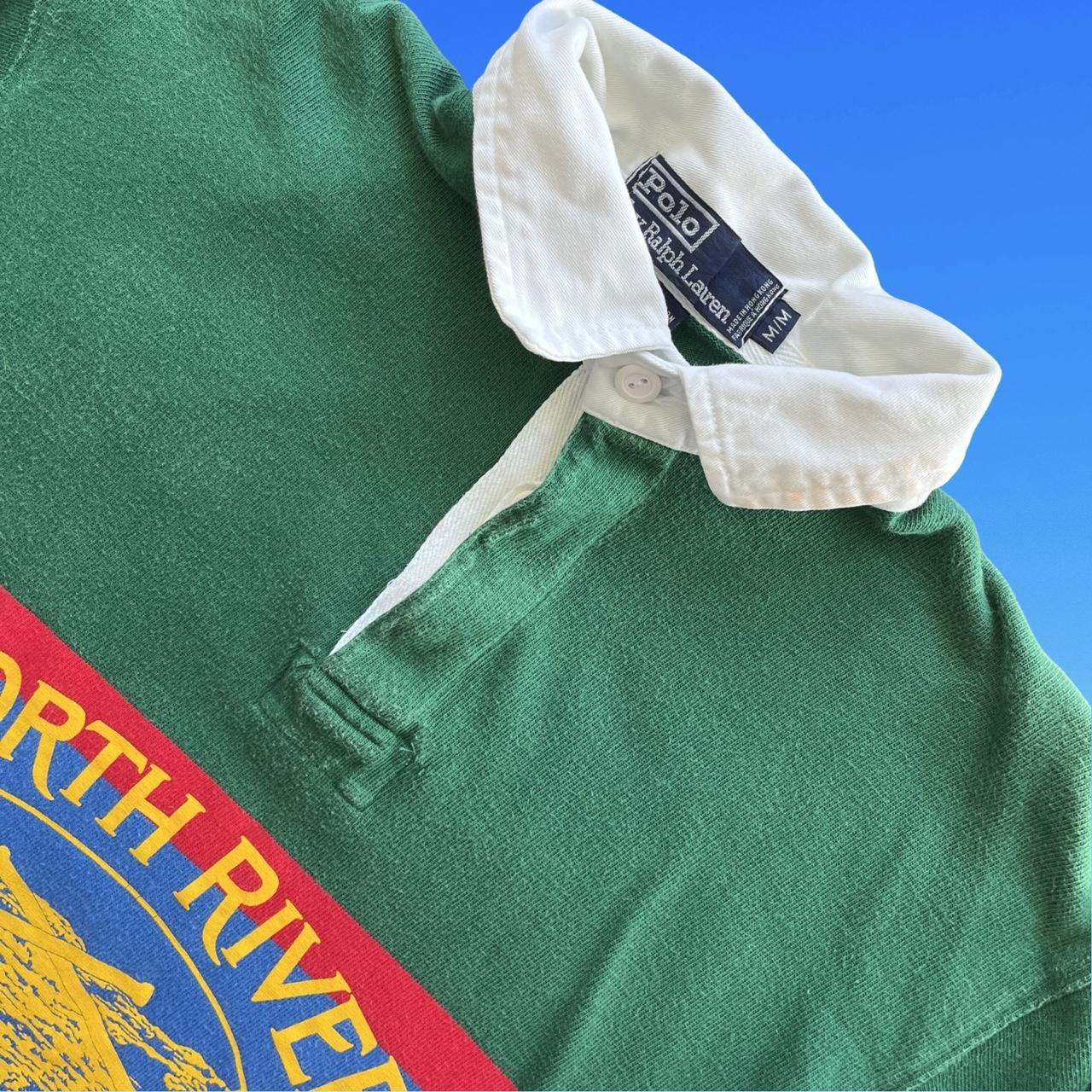 ◼️ Rare Vintage OG Polo Ralph Lauren North River White Water Polo Shirt