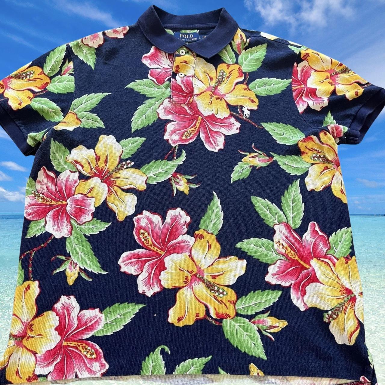 ◼️ Polo Ralph Lauren Floral Polo Shirt