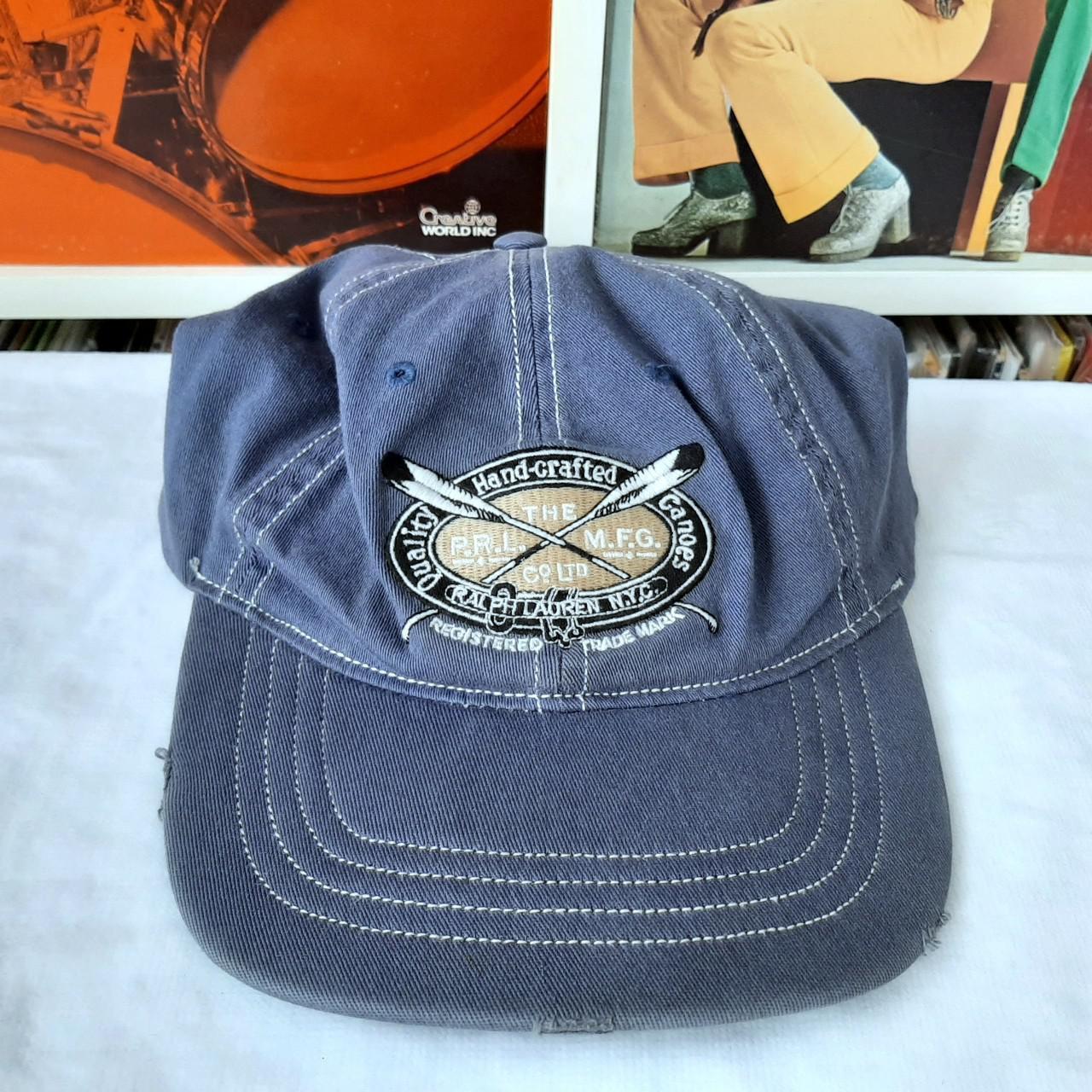 ◼️ New Without Tags Polo Ralph Lauren Distressed Fitted Cap Stretchy Fit Flexi Fit South Western Cou