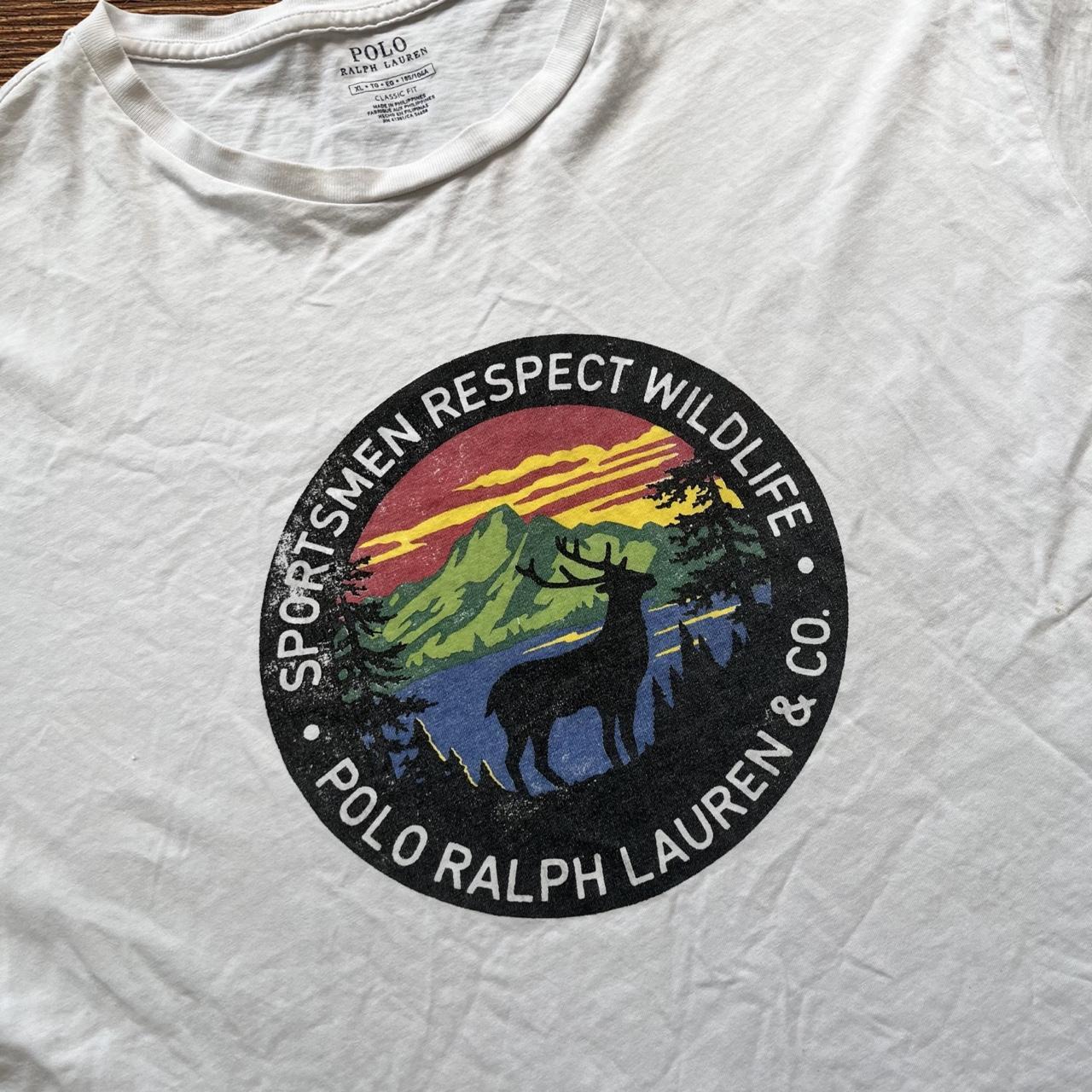◼️ Polo Ralph Lauren Respect Wildlife T Shirt