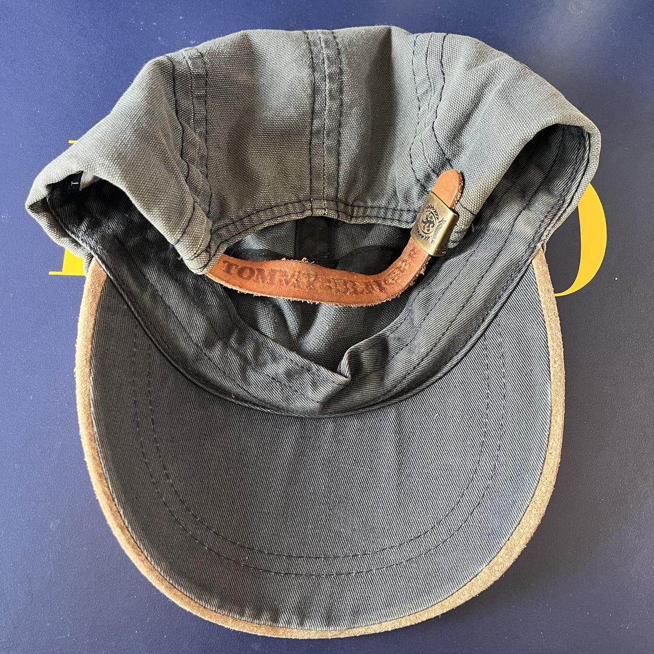 ◼️Vintage Tommy Hilfiger Leather Longbill Cap Strapback Cap