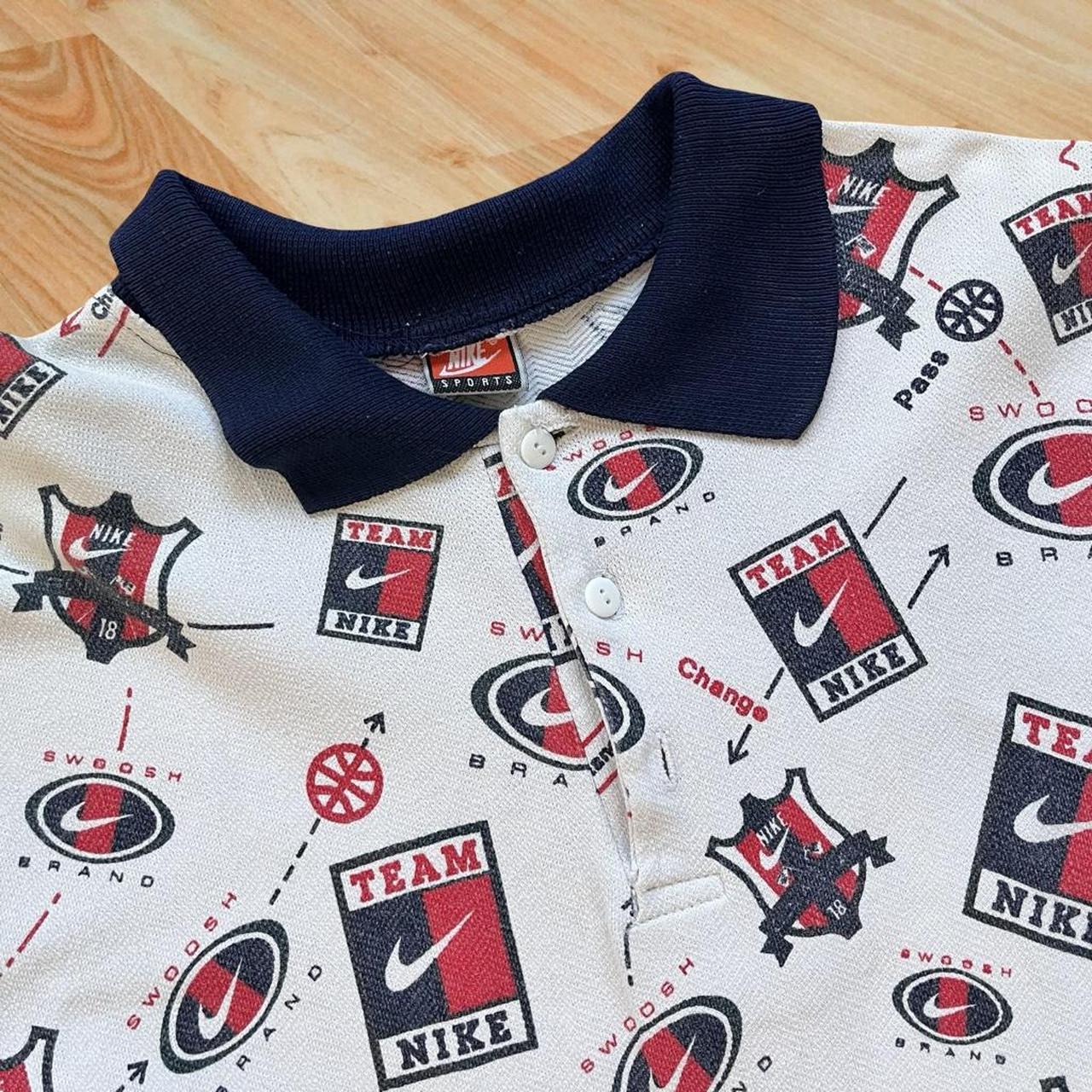 ◼️ Vintage Rare Nike All Over Print Shirt