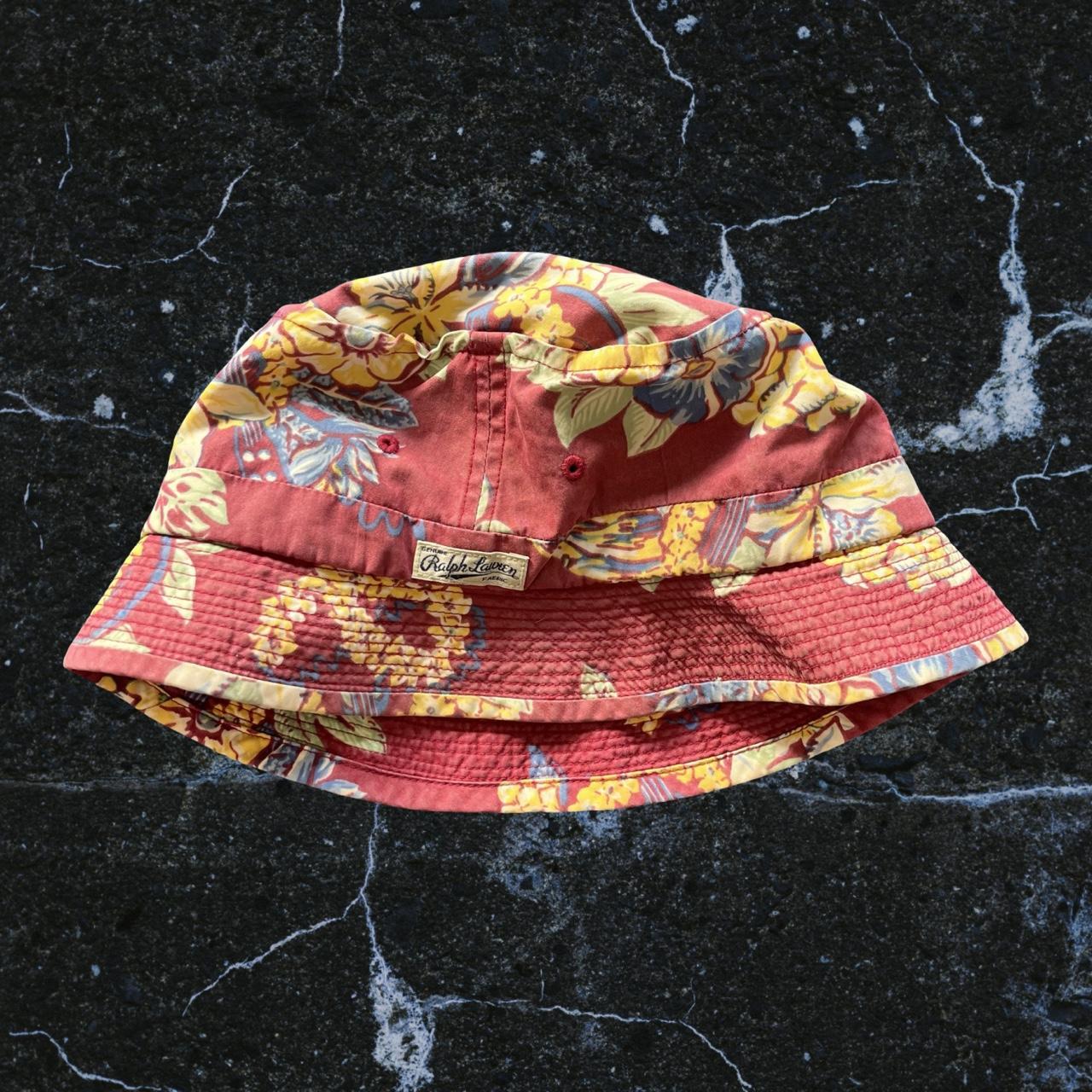 ◼️ Vintage Polo Ralph Lauren Floral Bucket Hat
