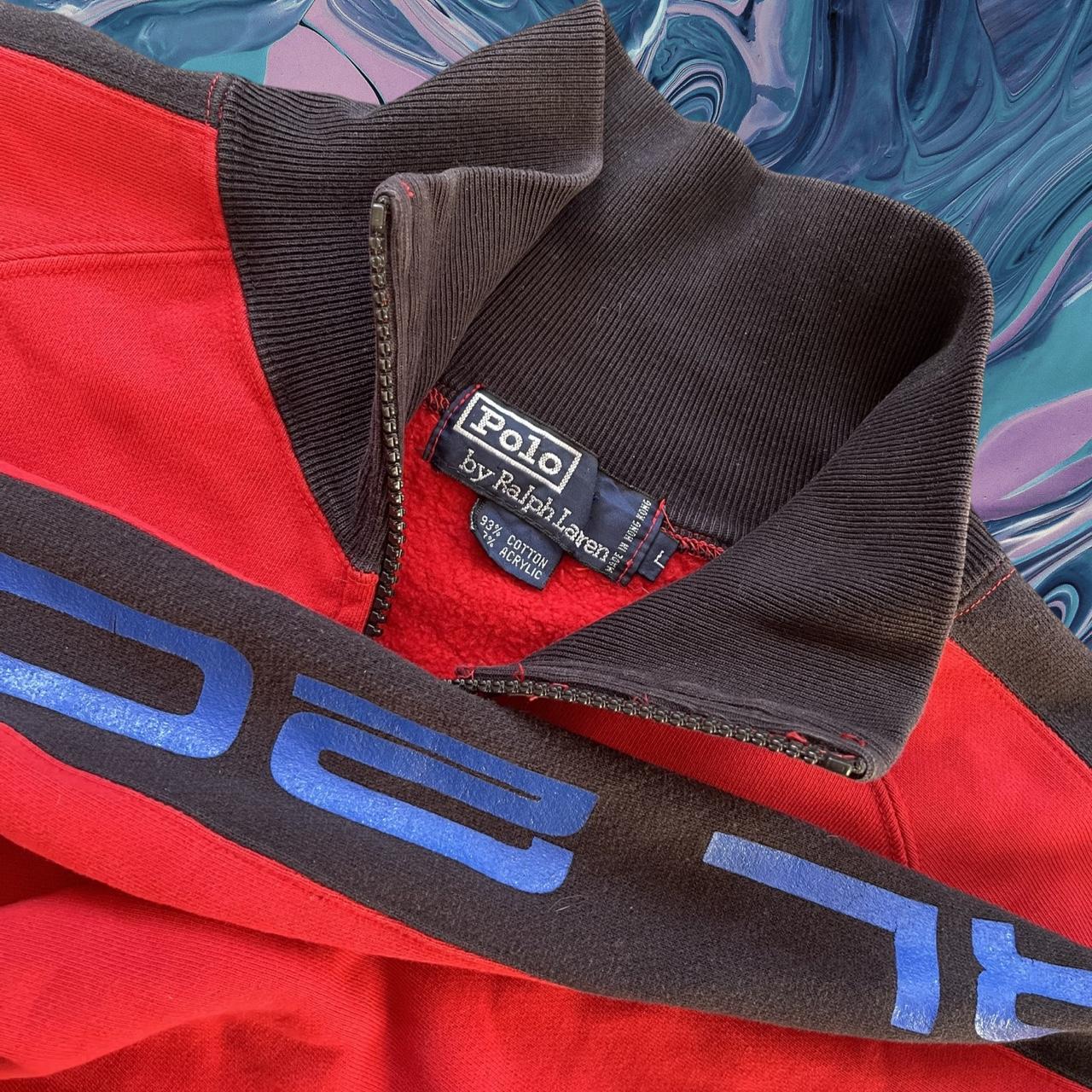 ◼️ Vintage OG Polo RL 2000 Ralph Lauren Quarter Zip Sweatshirt