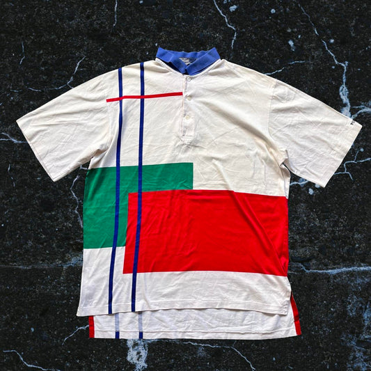 ◼️ Vintage Polo Ralph Lauren Abstract Polo Shirt
