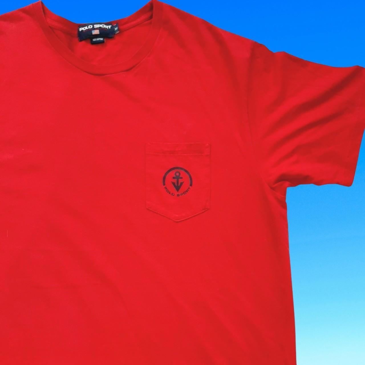 ◼️ Vintage OG Polo Sport Sailing Ralph Lauren USRL Pocket T Shirt