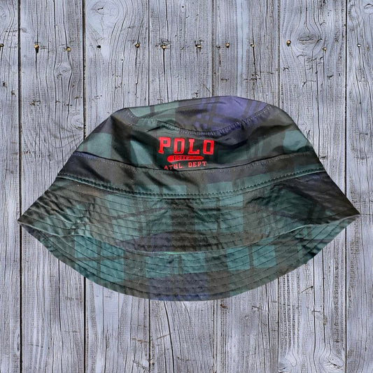 ◼️ Polo Ralph Lauren Plaid Tartan Bucket Hat