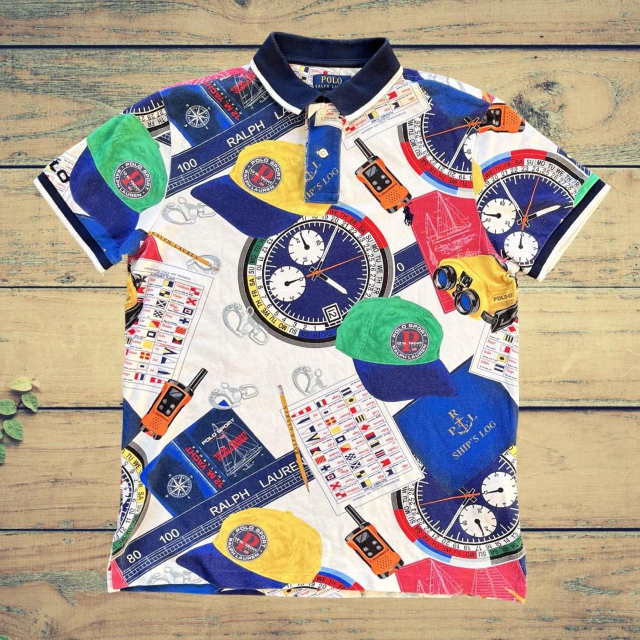◼️ Polo Ralph Lauren 12M Yacht Challenge Short Sleeve Polo Shirt