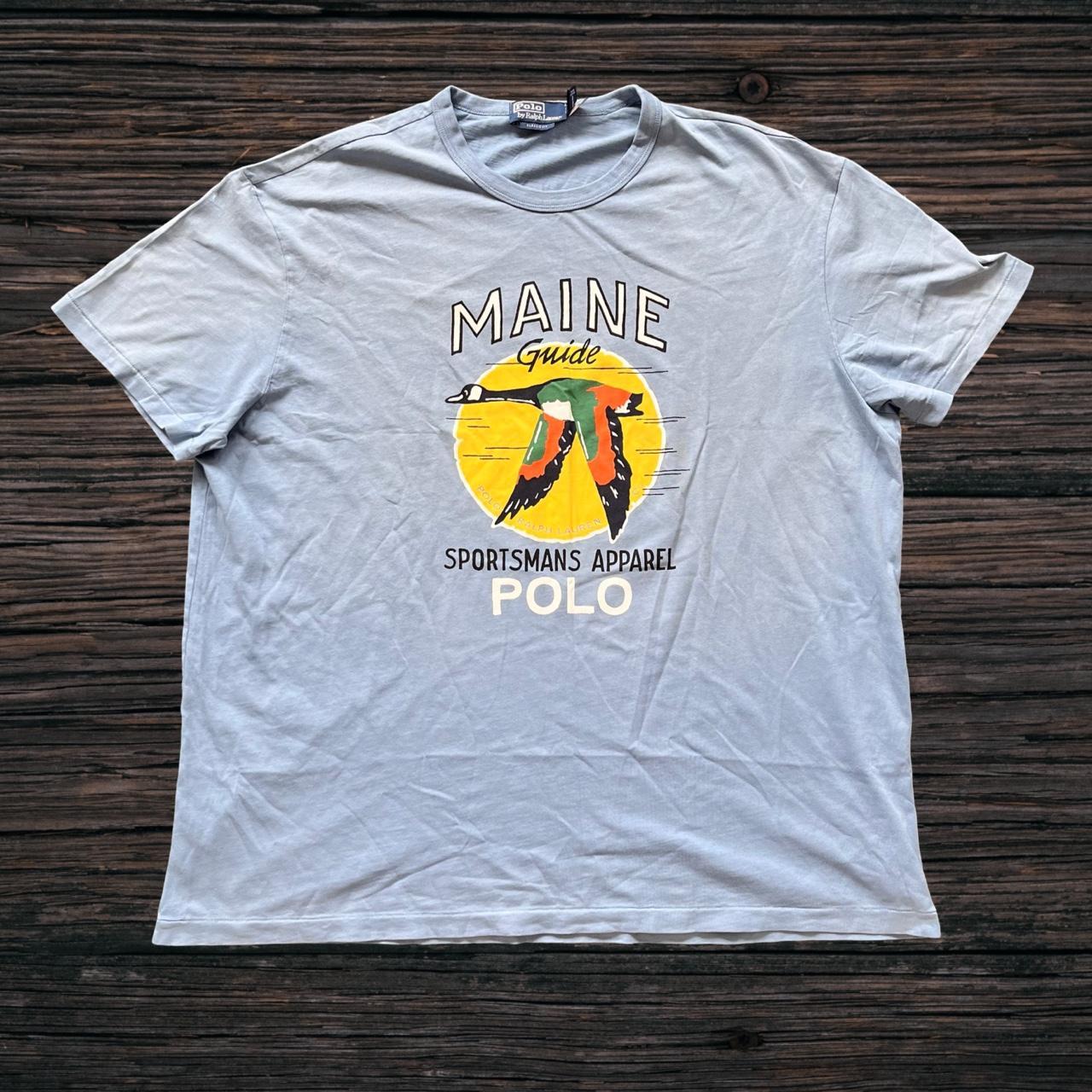 ◼️ NWT Polo Ralph Lauren Maine Sportsman Apparel T Shirt
