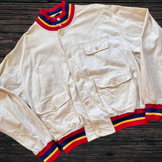 ◼️Vintage Polo Ralph Lauren Bomber Jacket