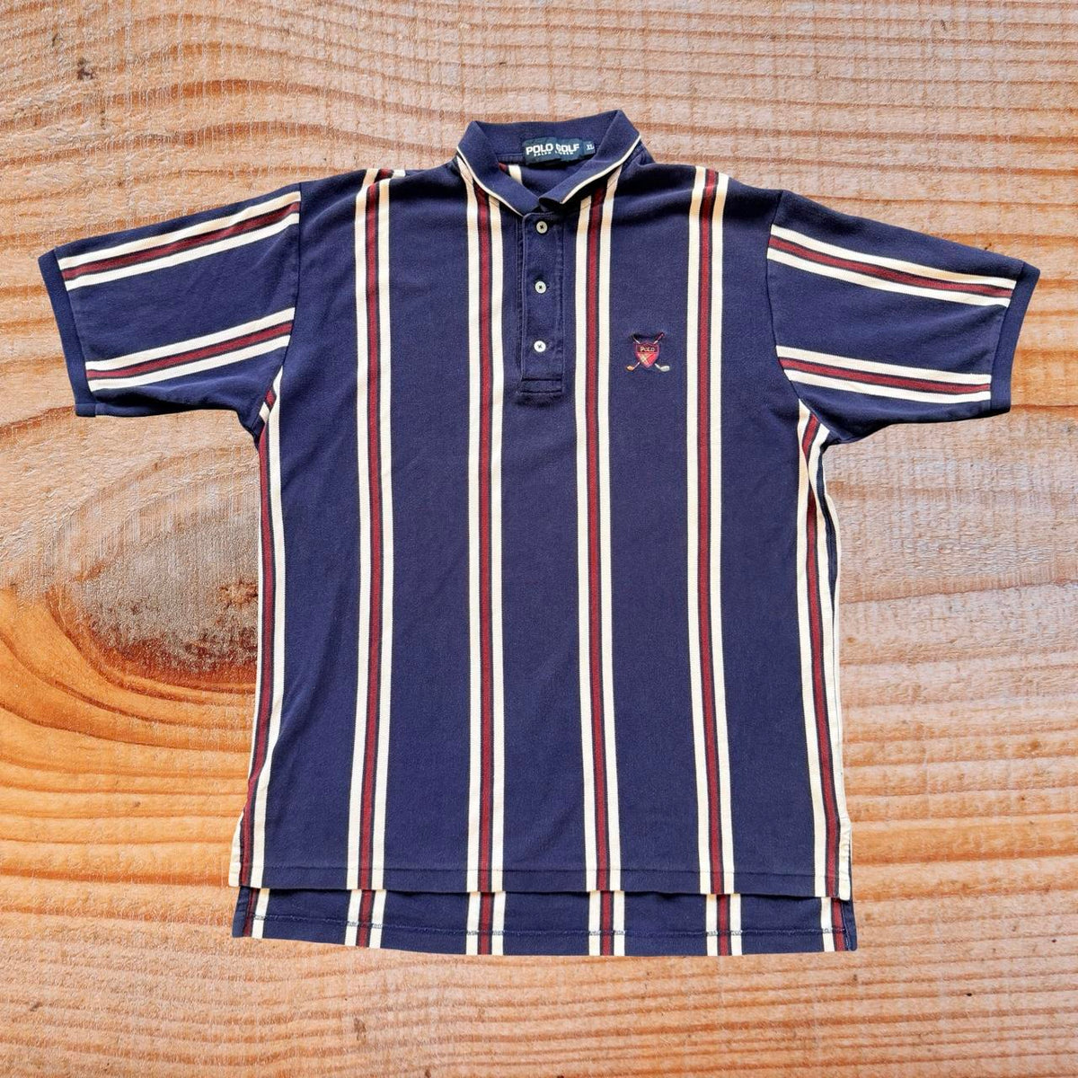 ◼️ Vintage Polo Golf Ralph Lauren Striped Polo Shirt