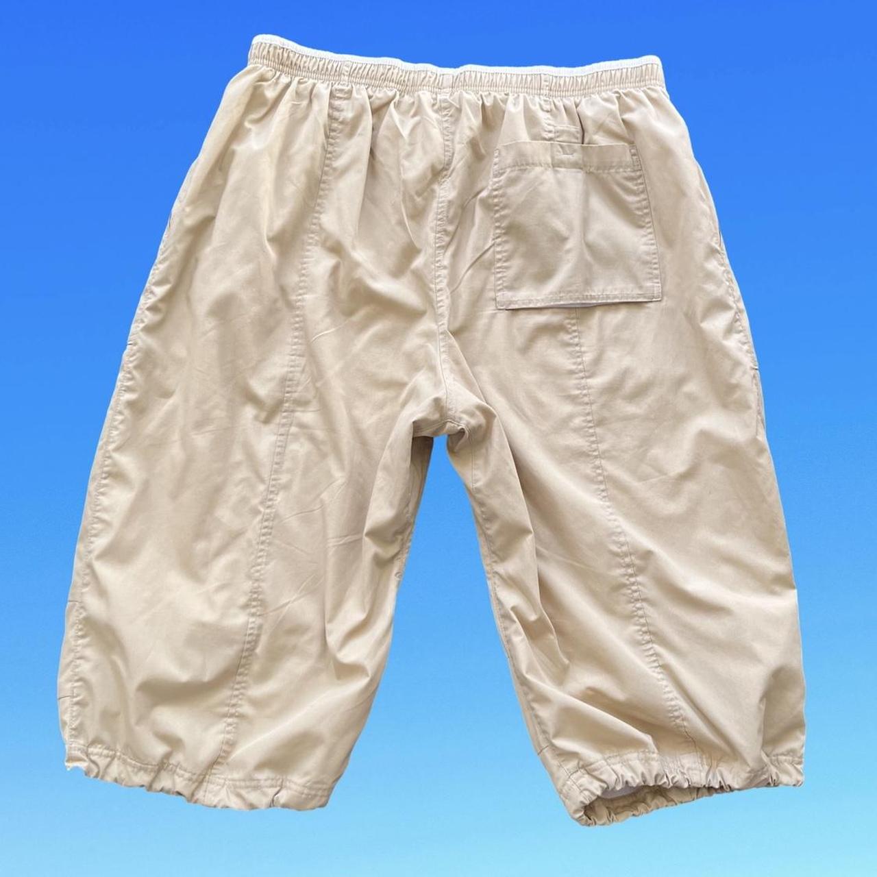 ◼️ Vintage Baggy Quarter length Cargo Track Pants 90s