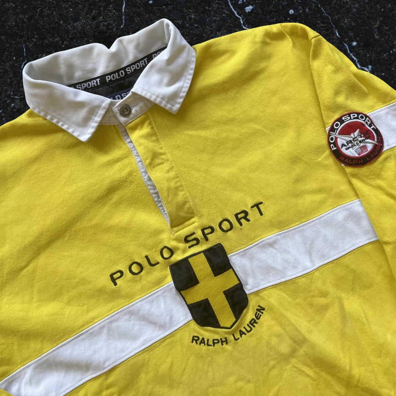 ◼️ Vintage Polo Ralph Lauren Arctic Challenge Long Sleeve Polo Shirt