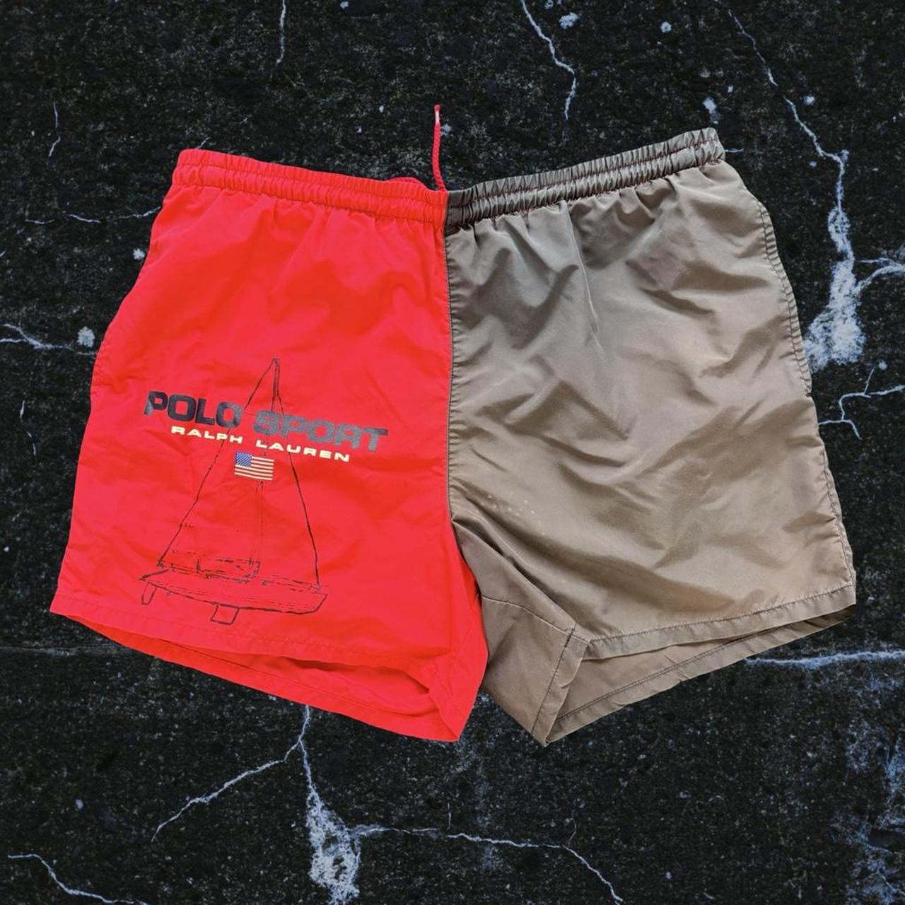 ◼️ Vintage Polo Ralph Lauren Yacht Sailing Swimming Shorts