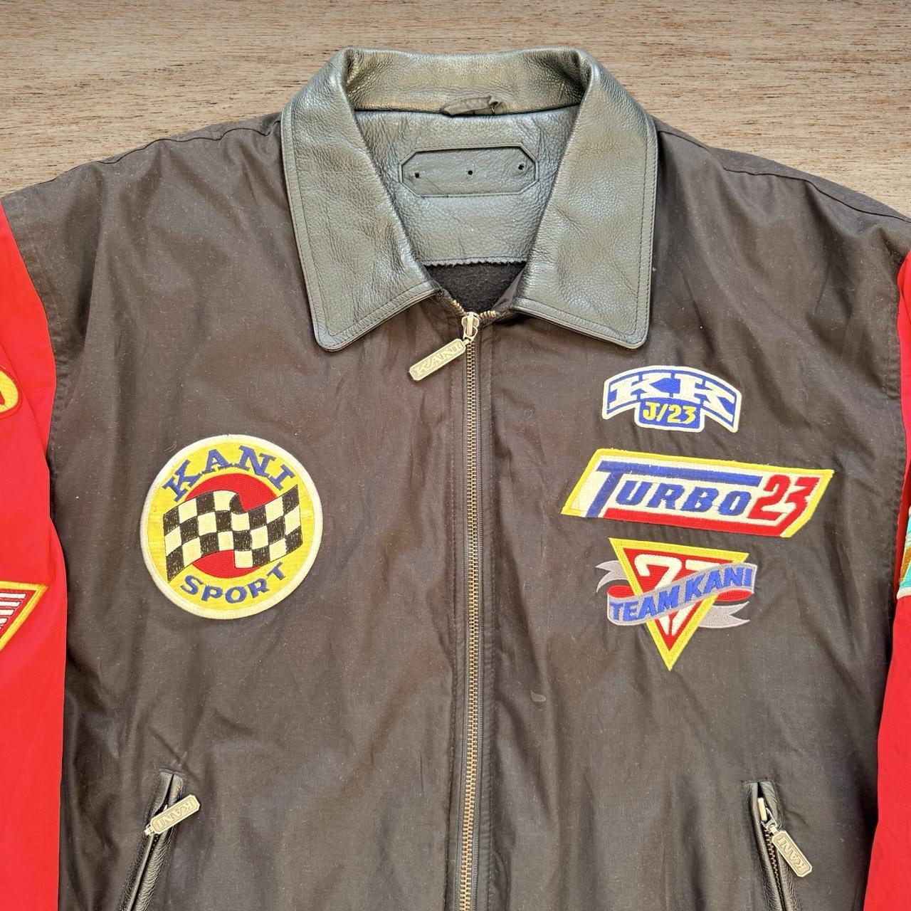 ◼️ Vintage Karl Kani Racing Bomber Jacket