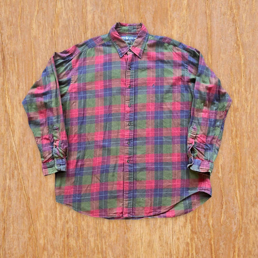 ◼️ Vintage Polo Ralph Lauren Long Sleeve Flannel Shirt
