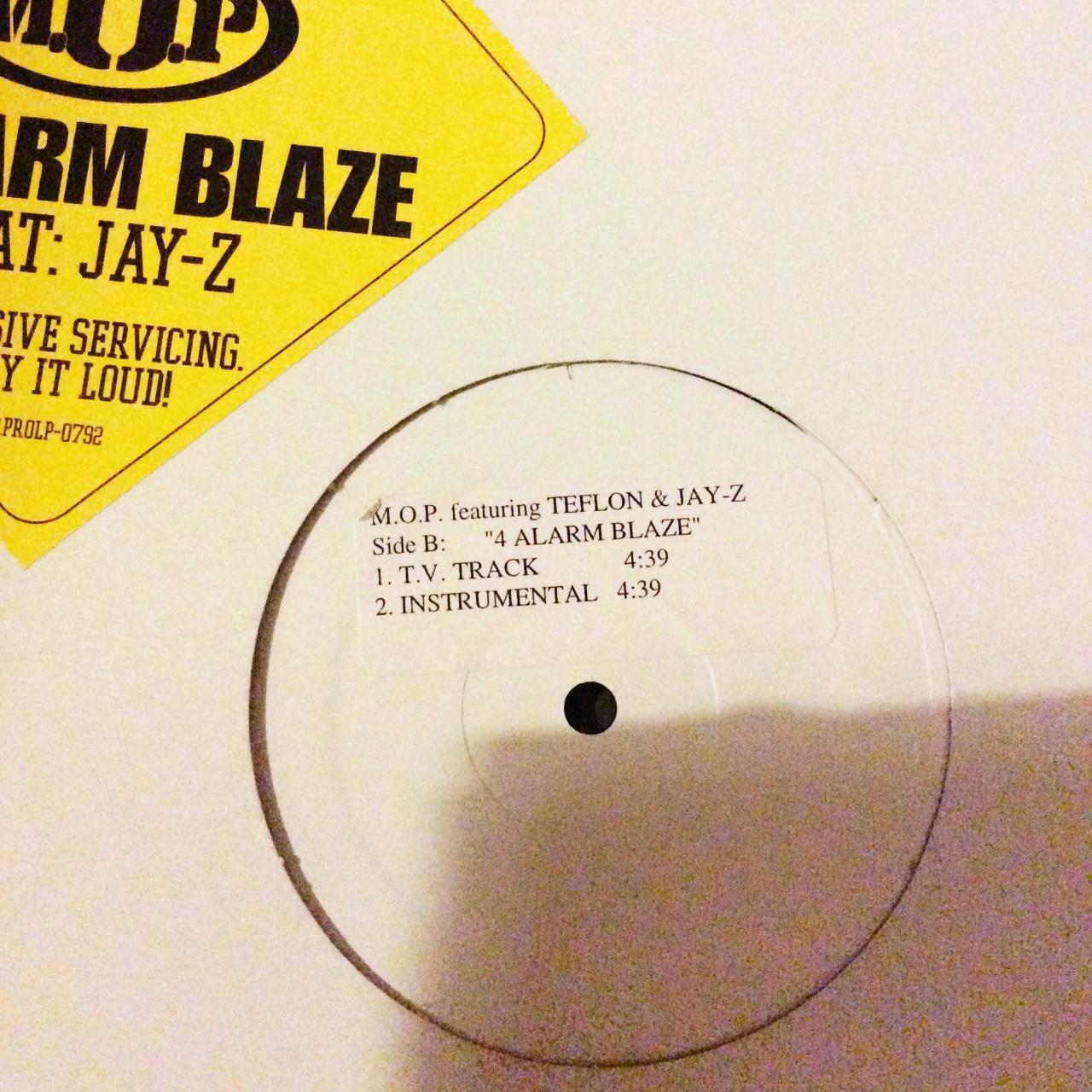 ◼️ M.O.P featuring Jay Z - 4 Alarm Blaze 12" vinyl record.