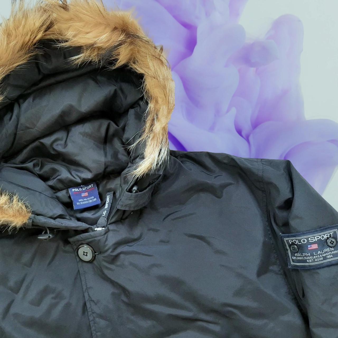 ◼️ Vintage Polo Sport Ralph Lauren 1990s Puffer Parka Coat Jacket