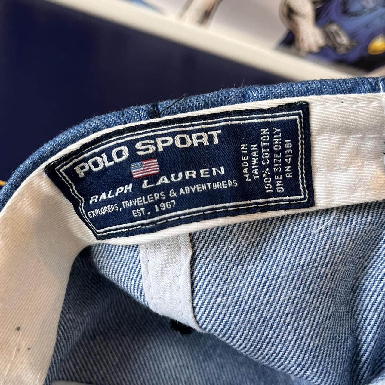 ◼️ Vintage Polo Sport Denim Ralph Lauren Cap