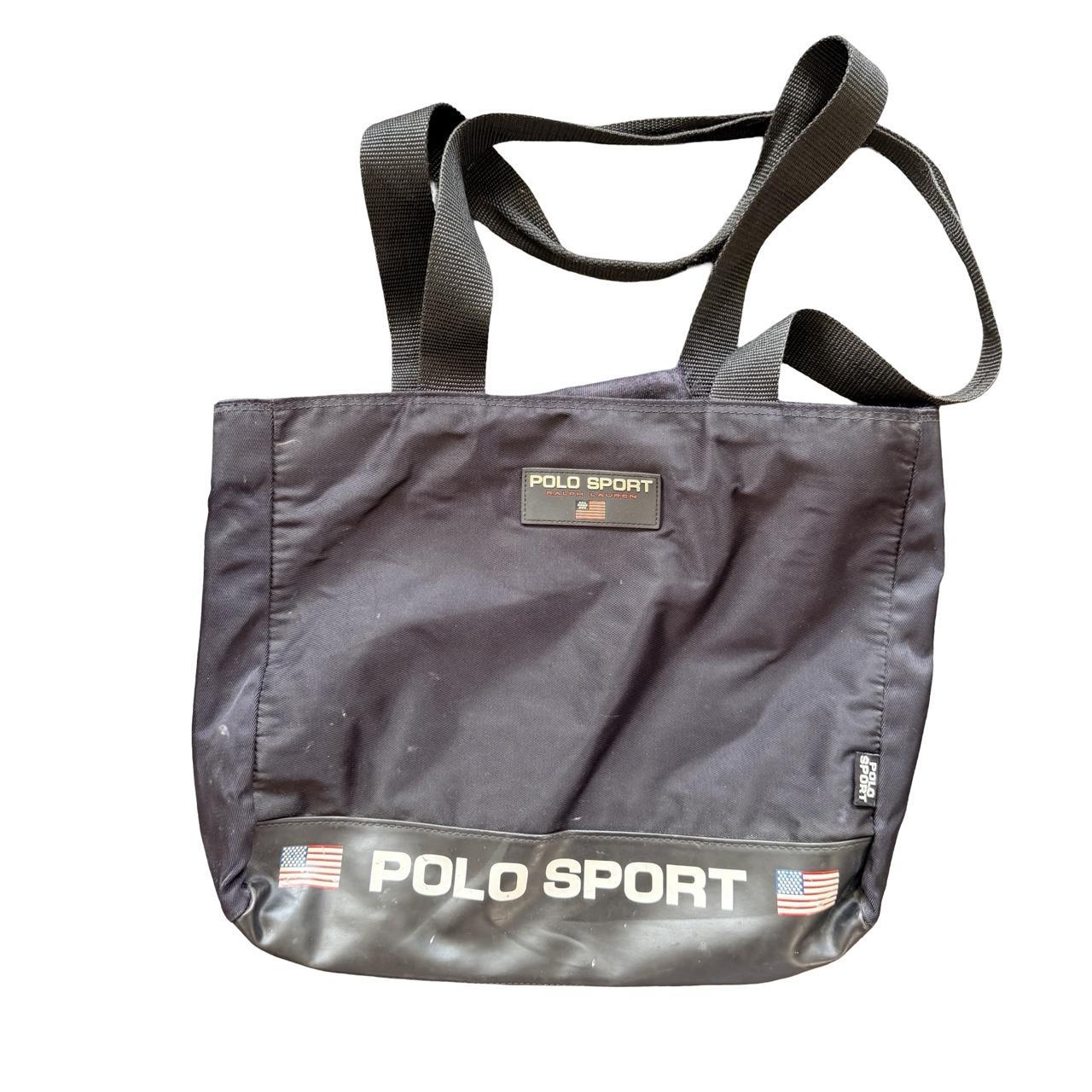 ◼️ Vintage Polo Sport Ralph Lauren Leather Bag