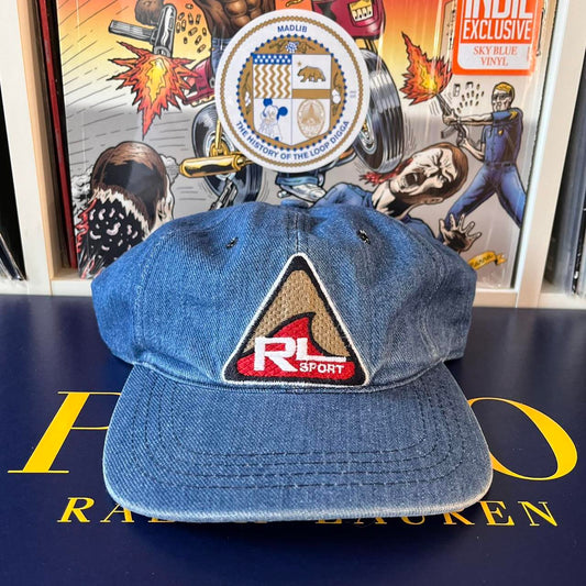 ◼️ Vintage Polo Sport Denim Ralph Lauren Cap