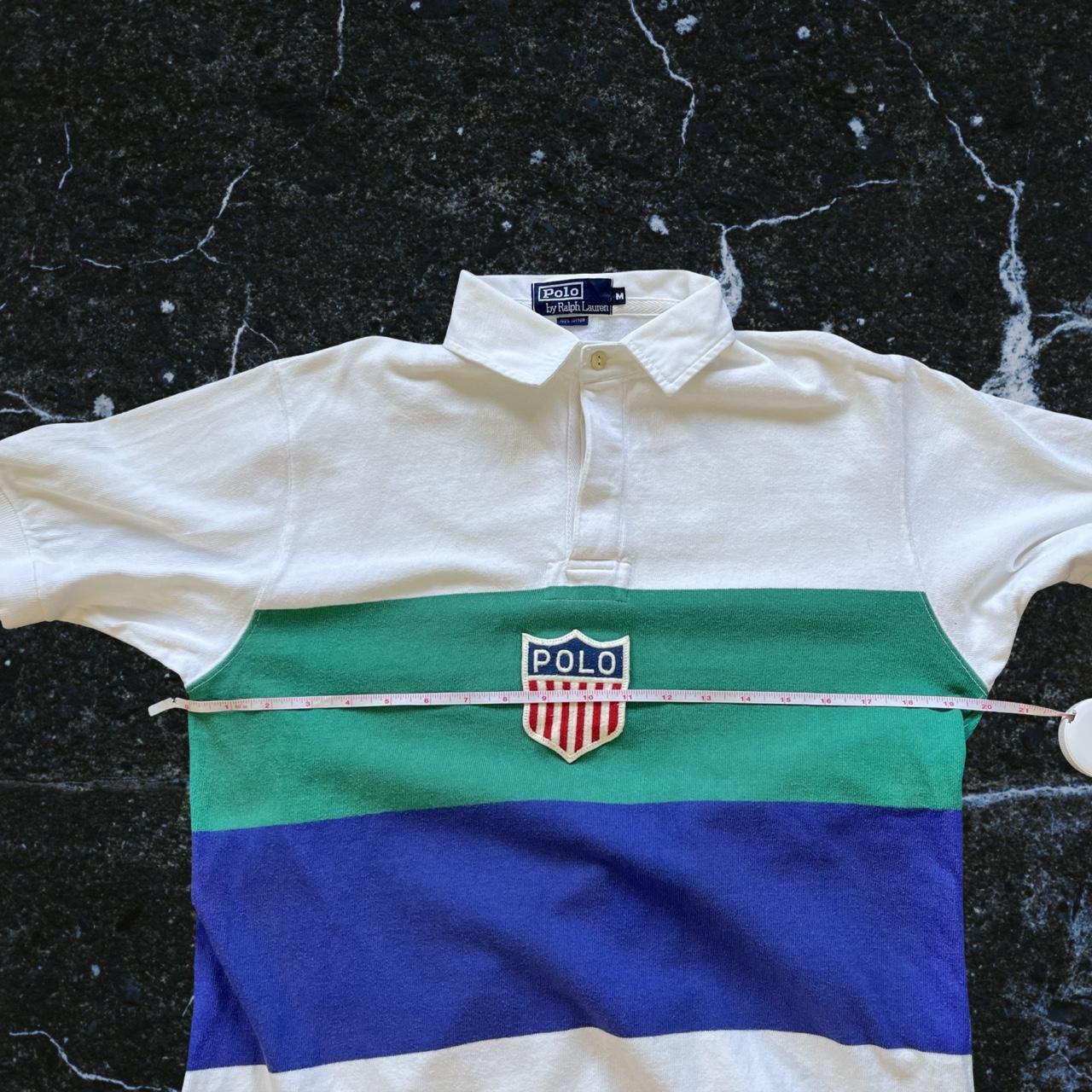 ◼️ Vintage Rare Polo Ralph Lauren K Swiss Polo Shirt