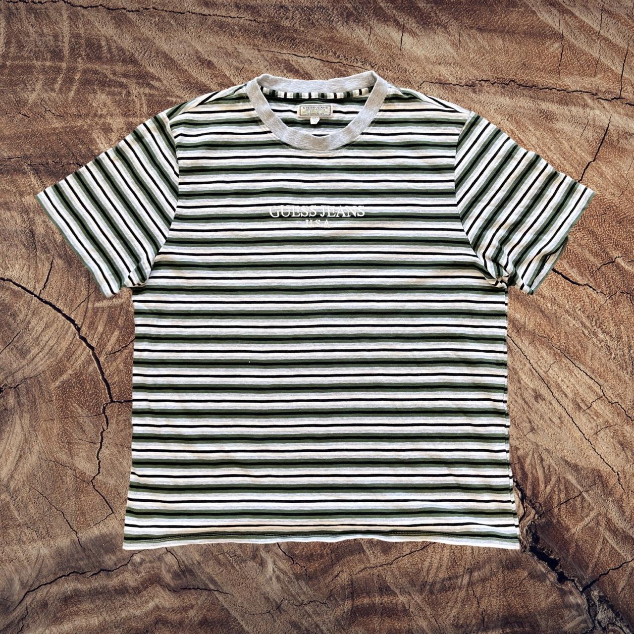 ◼️ Guess Striped T Shirt