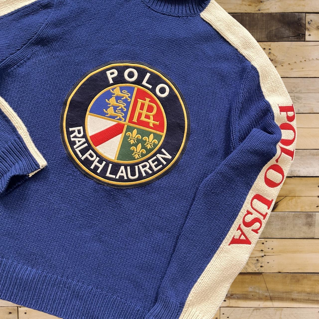 ◼️ Polo Ralph Lauren Cookie Heavy Knit Turtleneck Sweater