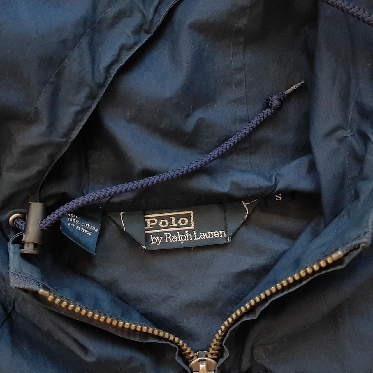 ◼️ OG Vintage Polo Ralph Lauren Polo Trench Coat Windbreaker Long Jacket Sailing Boating Big Logo Su